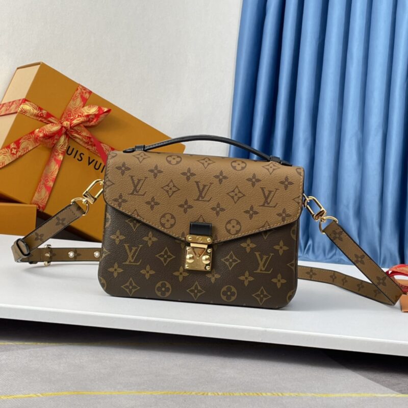 LV Monogram Pochette Metis bag Crossbody Bag - Image 11