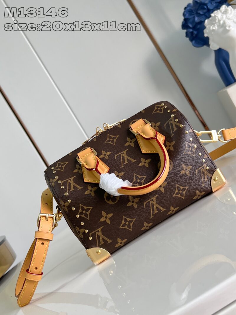 LV Speedy Trunk 20cm monogram color - Image 14