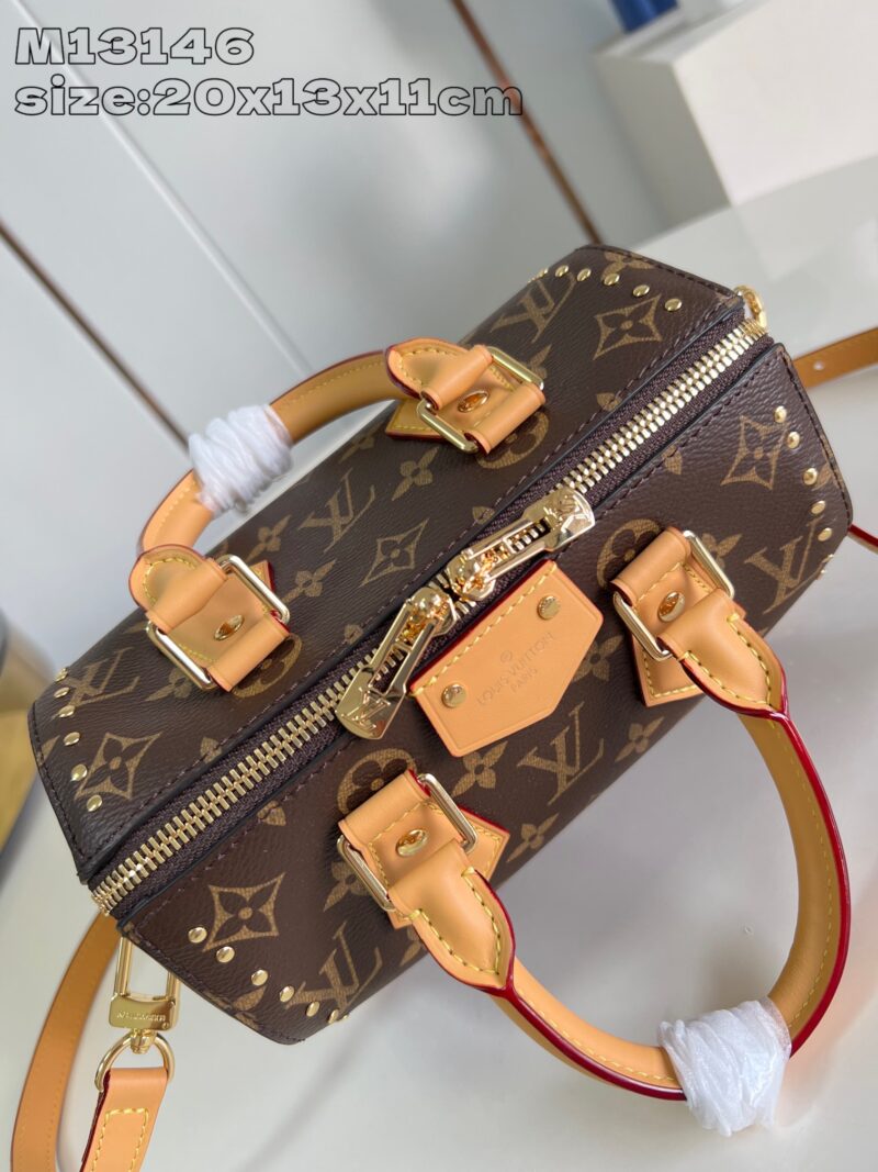 LV Speedy Trunk 20cm monogram color - Image 12