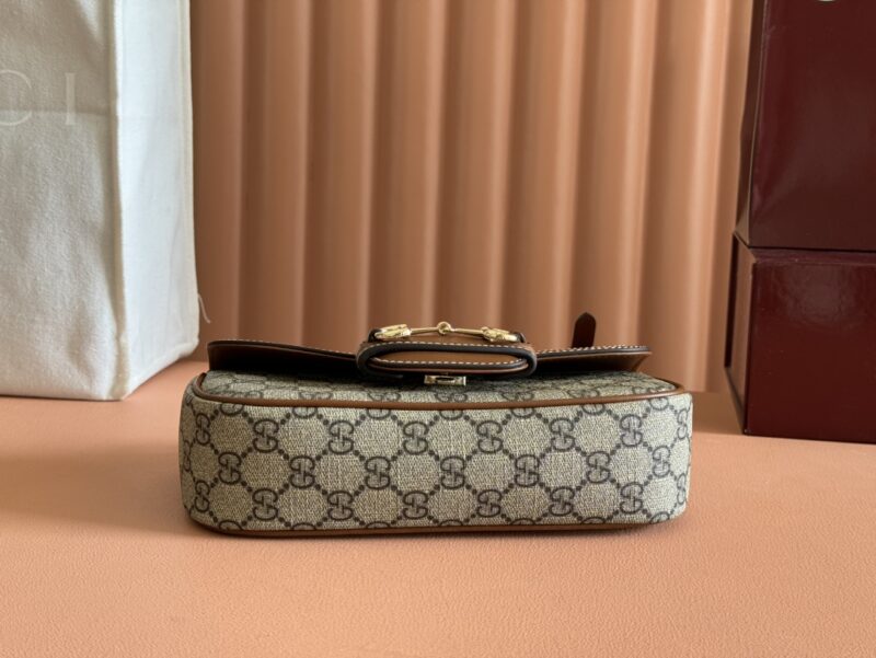 Gucci Horsebit 1955 Soft Small Top Handle Bag - Image 4