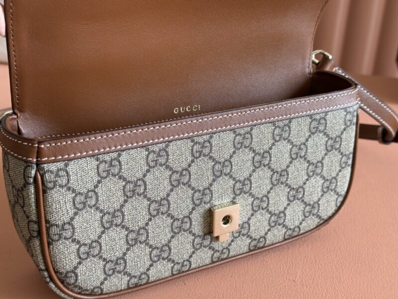 Gucci Horsebit 1955 Soft Small Top Handle Bag - Image 3