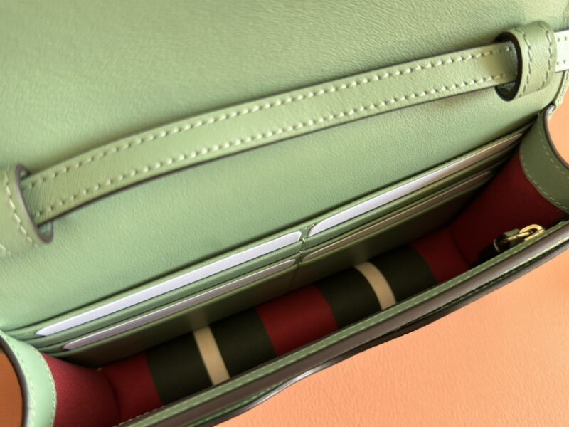 GG Emblem wallet with leather strap - Image 2