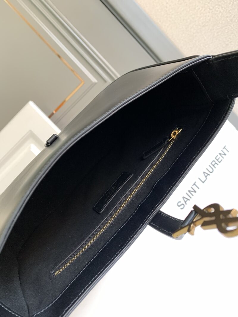 YSL Small Hobo Bag Calfskin Leather - Image 2