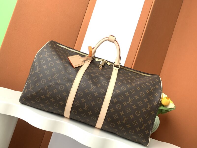 LV Keepall Bandoulière Tote Travel Bag