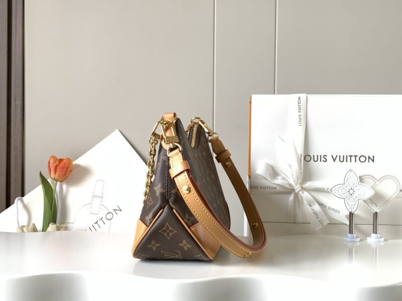 LV Boulogne Shoulder Bag Monogram Leather - Image 3