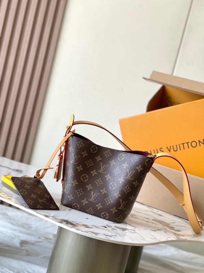 LV All In BB Shoulder Bag Monogram Leather