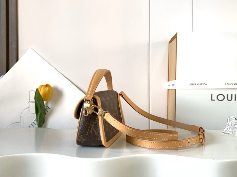 LV Nano Diane Shoulder Bag Monogram Leather - Image 2