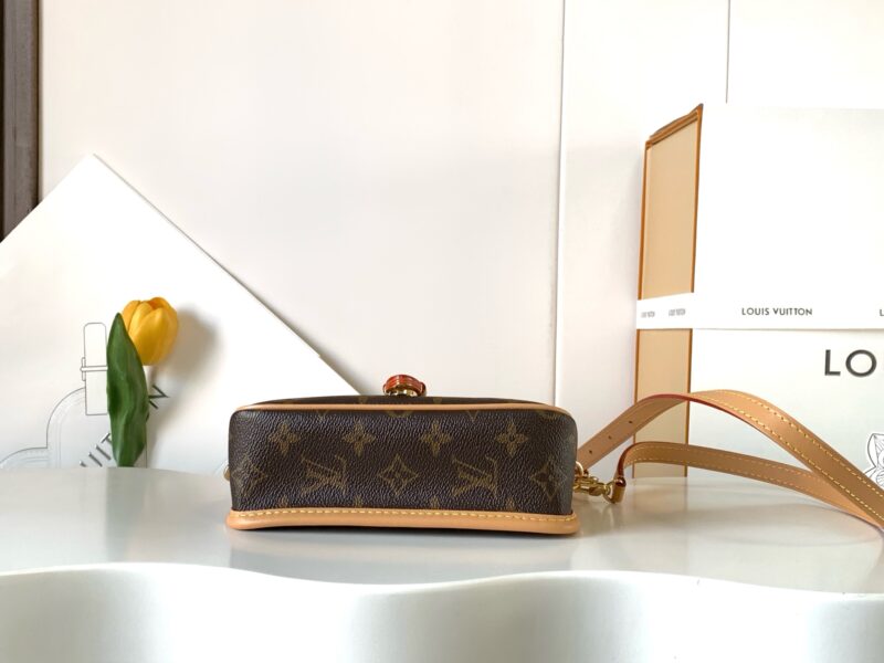 LV Nano Diane Shoulder Bag Monogram Leather - Image 4