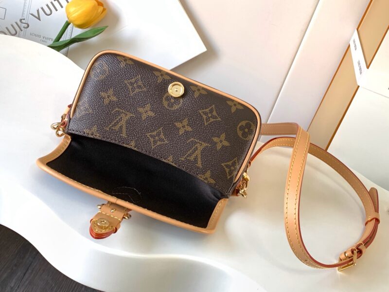 LV Nano Diane Shoulder Bag Monogram Leather - Image 7