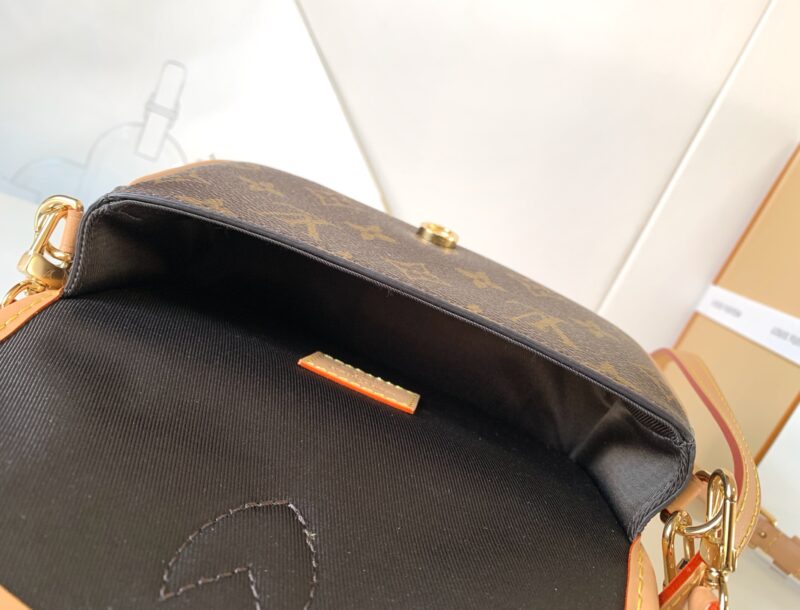 LV Nano Diane Shoulder Bag Monogram Leather - Image 8