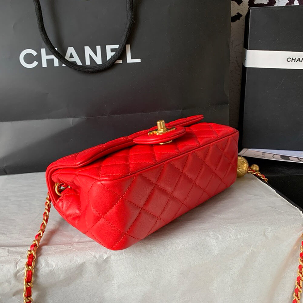 Chanel Pearl Crush Mini Rectangular Flap - Image 7