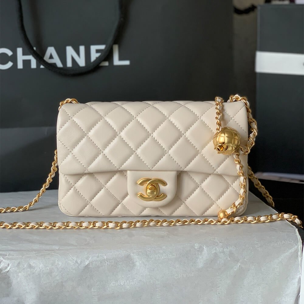 Chanel Pearl Crush Mini Rectangular Flap - Image 8