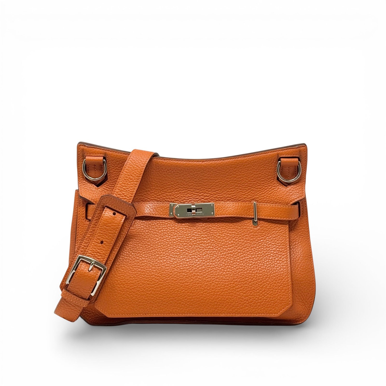 Hermes Orange Clemence Jypsiere 28