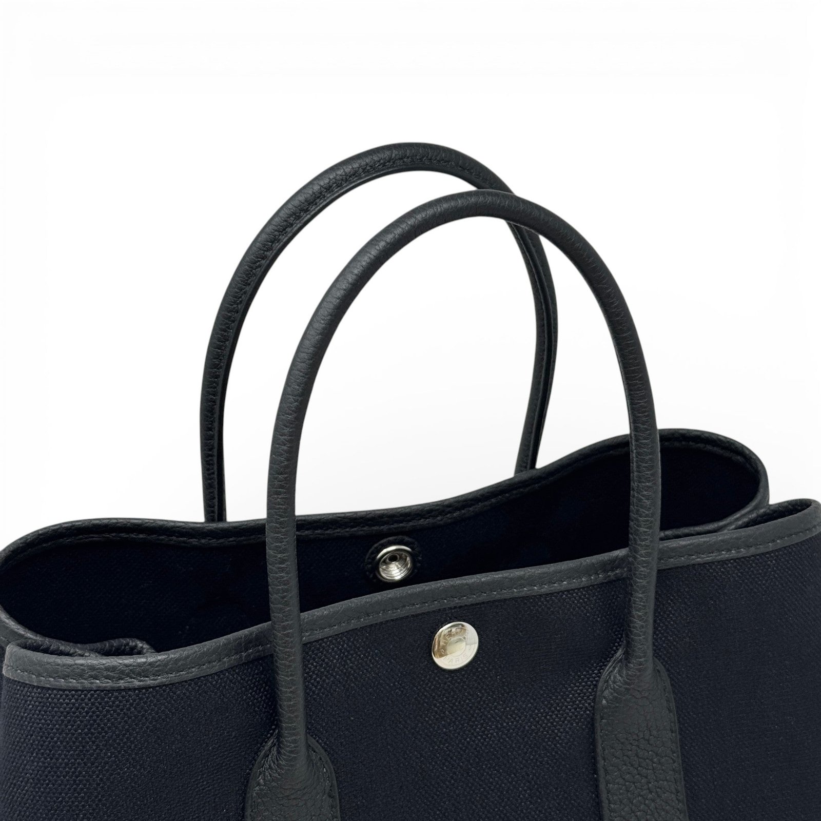 Hermes Noir Toile Garden Party 30 - Image 10
