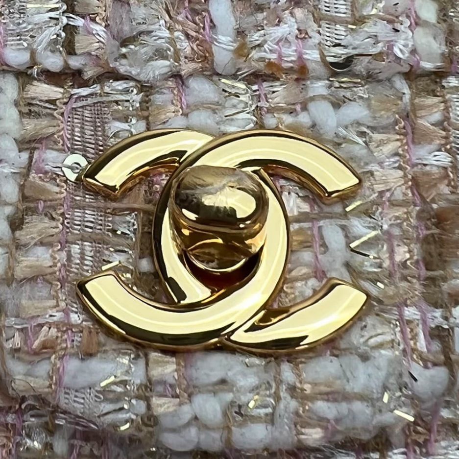 Chanel Tweed Medium Classic Flap Ba - Image 2