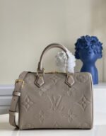 LV SPEEDY BANDOULIÈRE 25 Monogram Empreinte Taupe Color