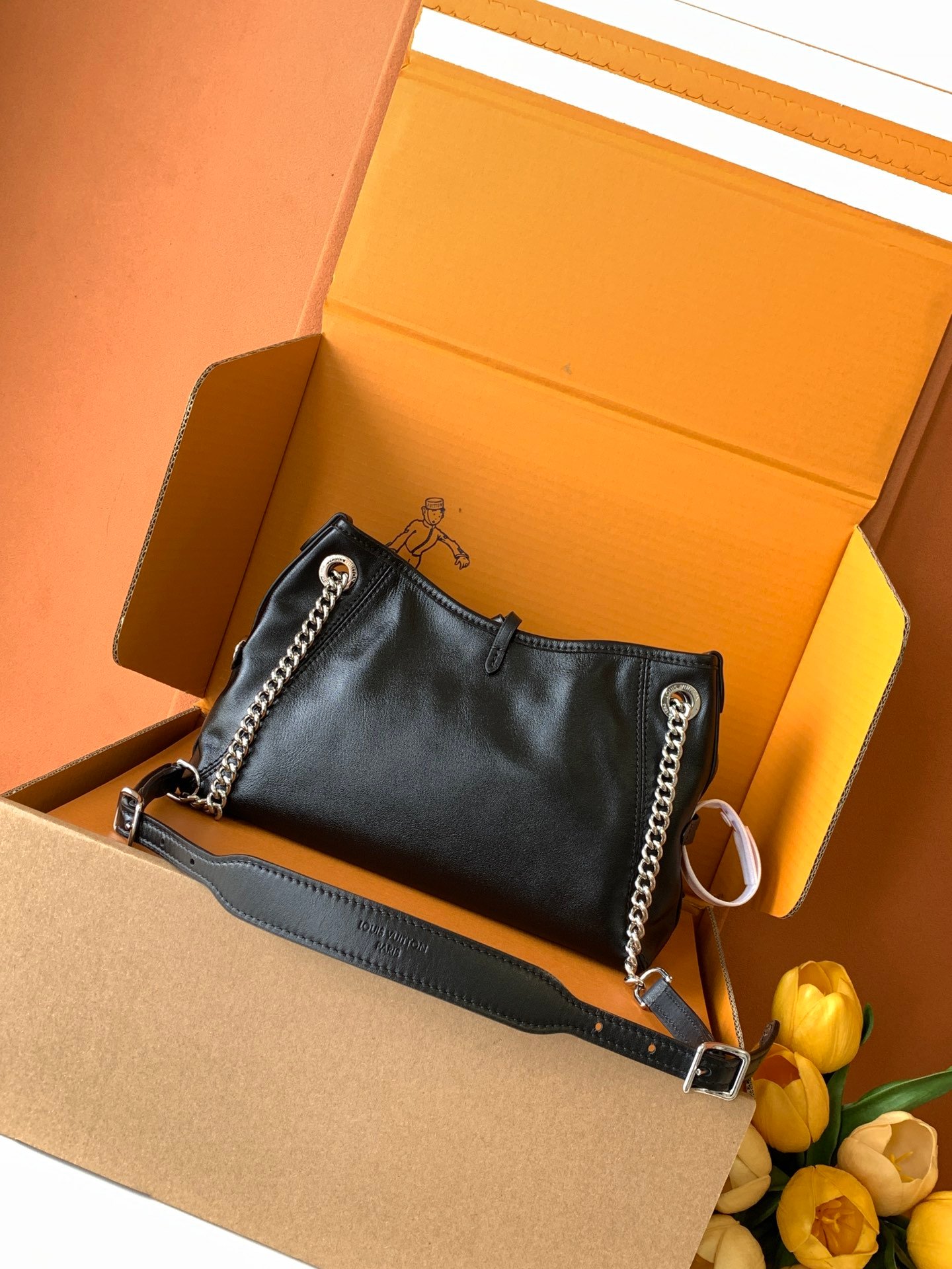 LV CarryAll BB Black Lamb - Image 14