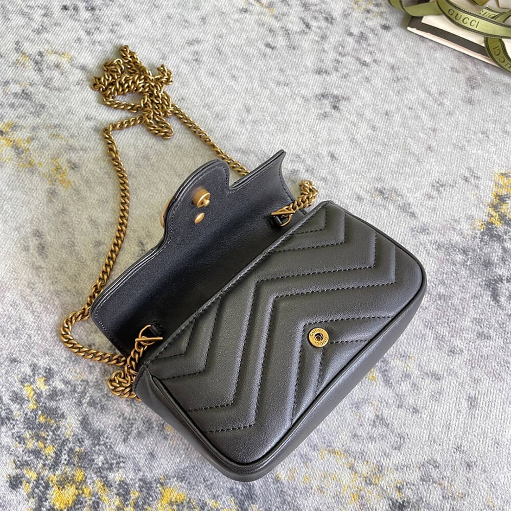 GG Marmont matelasse leather super mini bag - Image 8