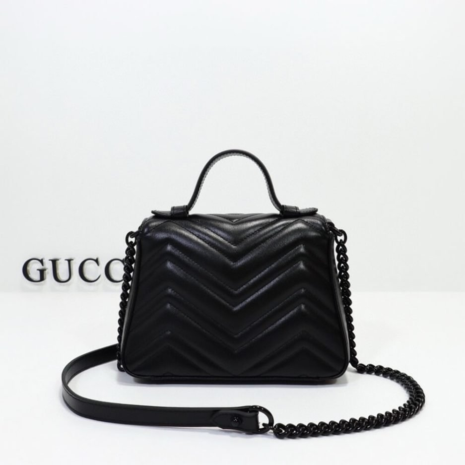 GG MARMONT MINI TOP HANDLE BAG - Image 8