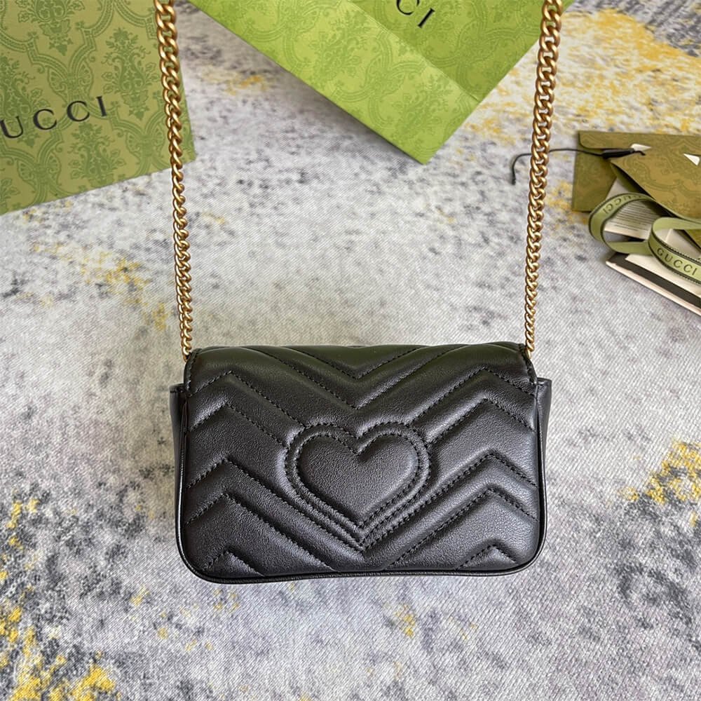 GG Marmont matelasse leather super mini bag - Image 5