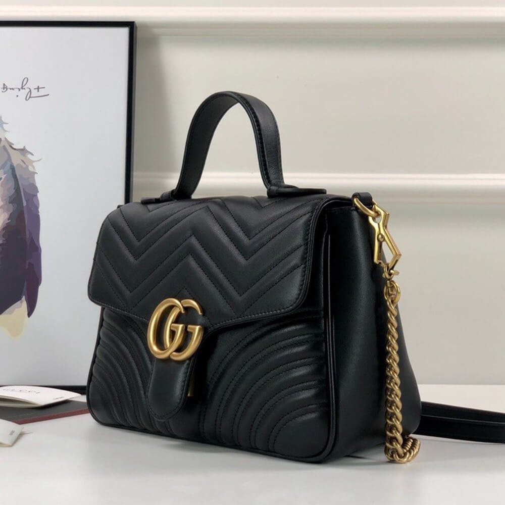 GG Marmont small top handle bag - Image 8