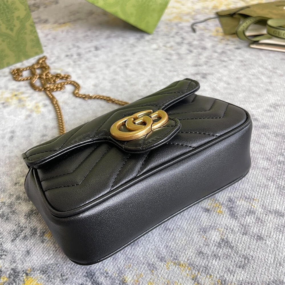 GG Marmont matelasse leather super mini bag - Image 7