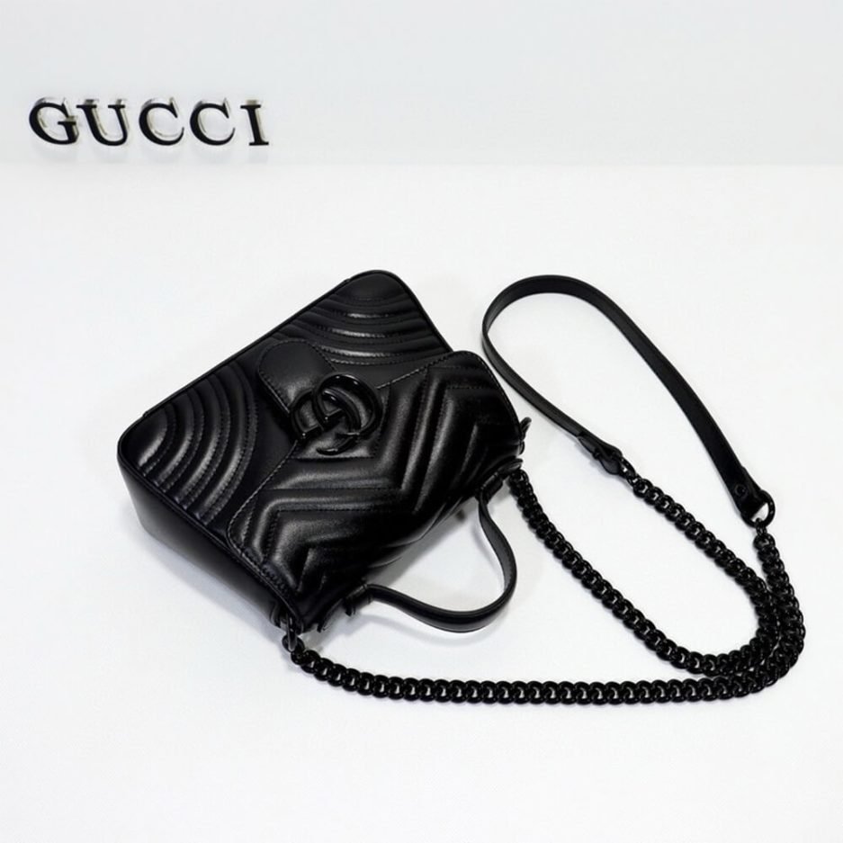 GG MARMONT MINI TOP HANDLE BAG - Image 3