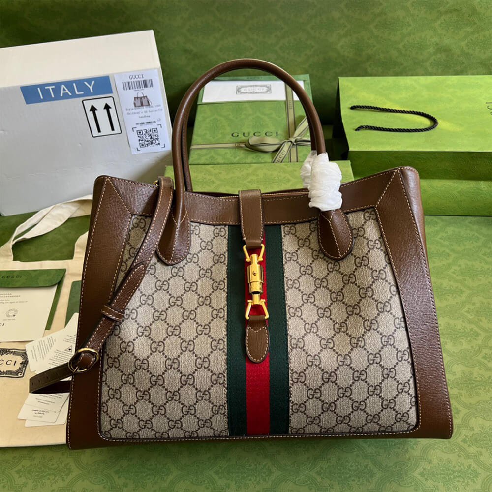 GG Jackie 1961 large tote bag - Image 8