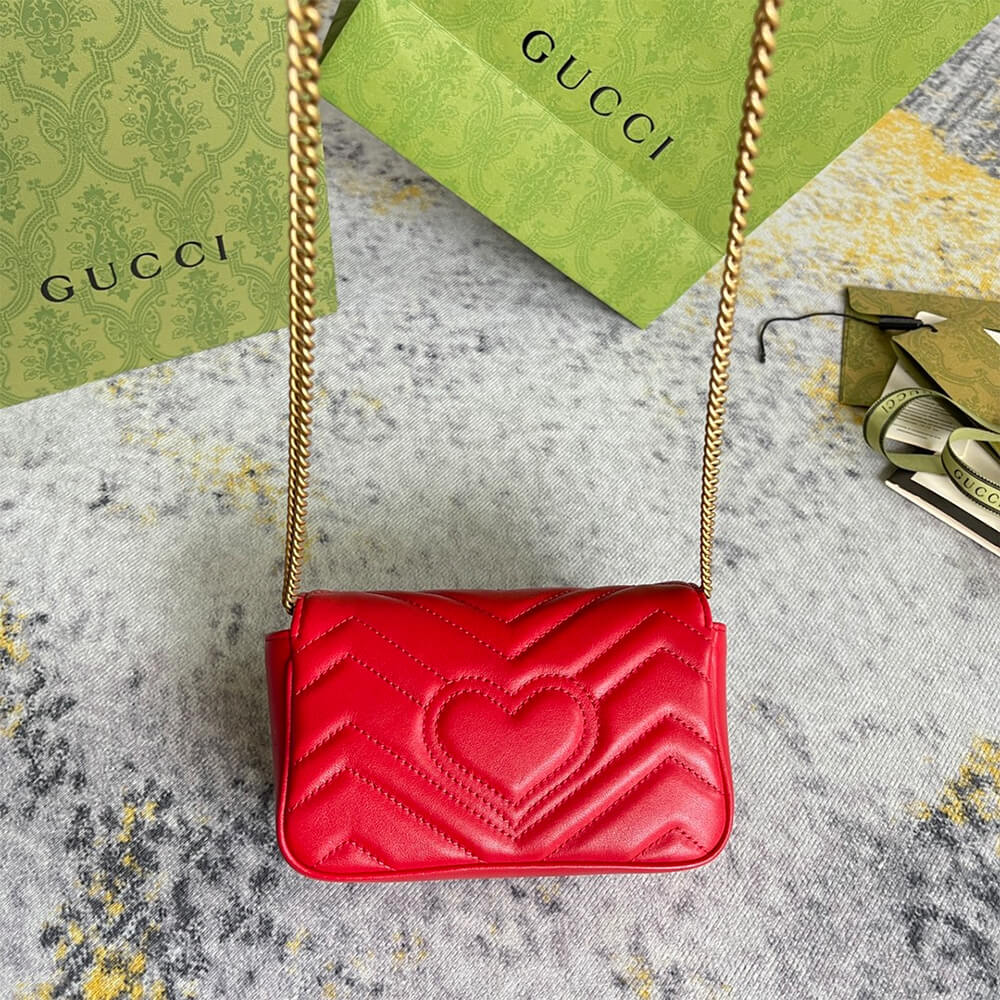 GG Marmont matelasse leather super mini bag - Image 6