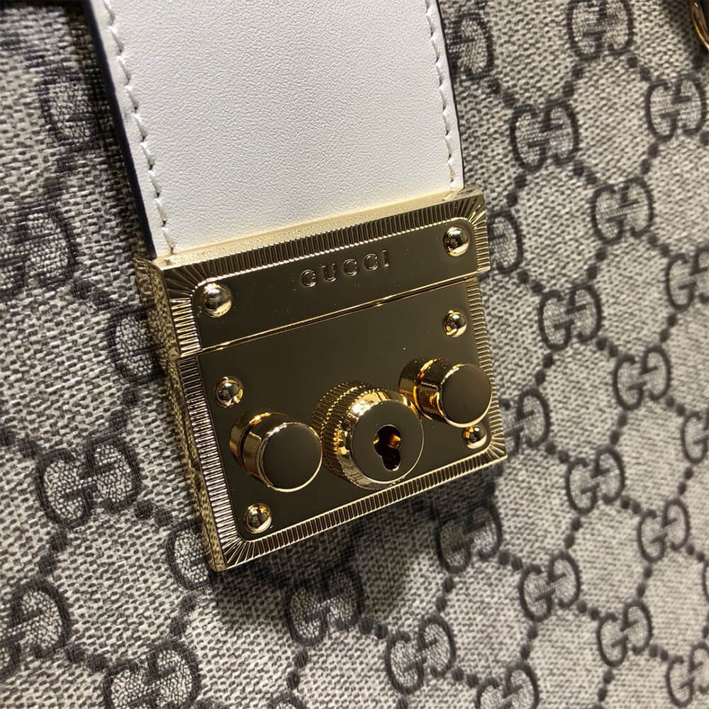 Padlock medium GG shoulder bag - Image 4