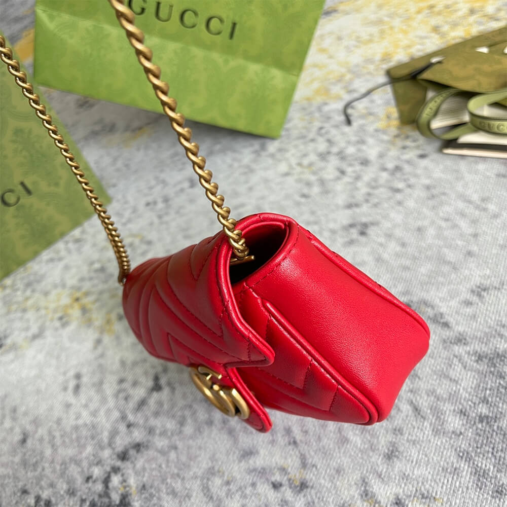 GG Marmont matelasse leather super mini bag - Image 2
