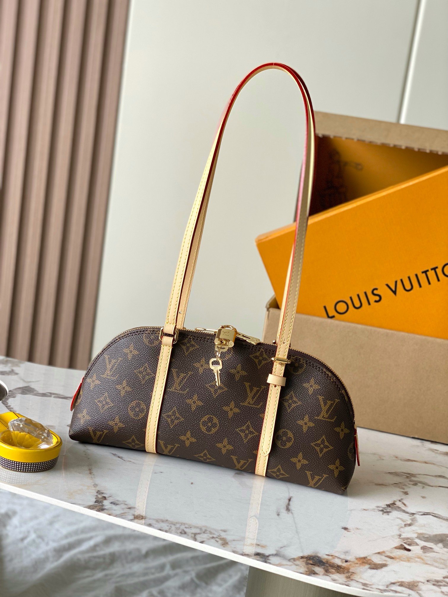 LV Squire EAST WEST Monogram