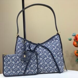 LV CARRYALL PM Monogram Emblème Blue