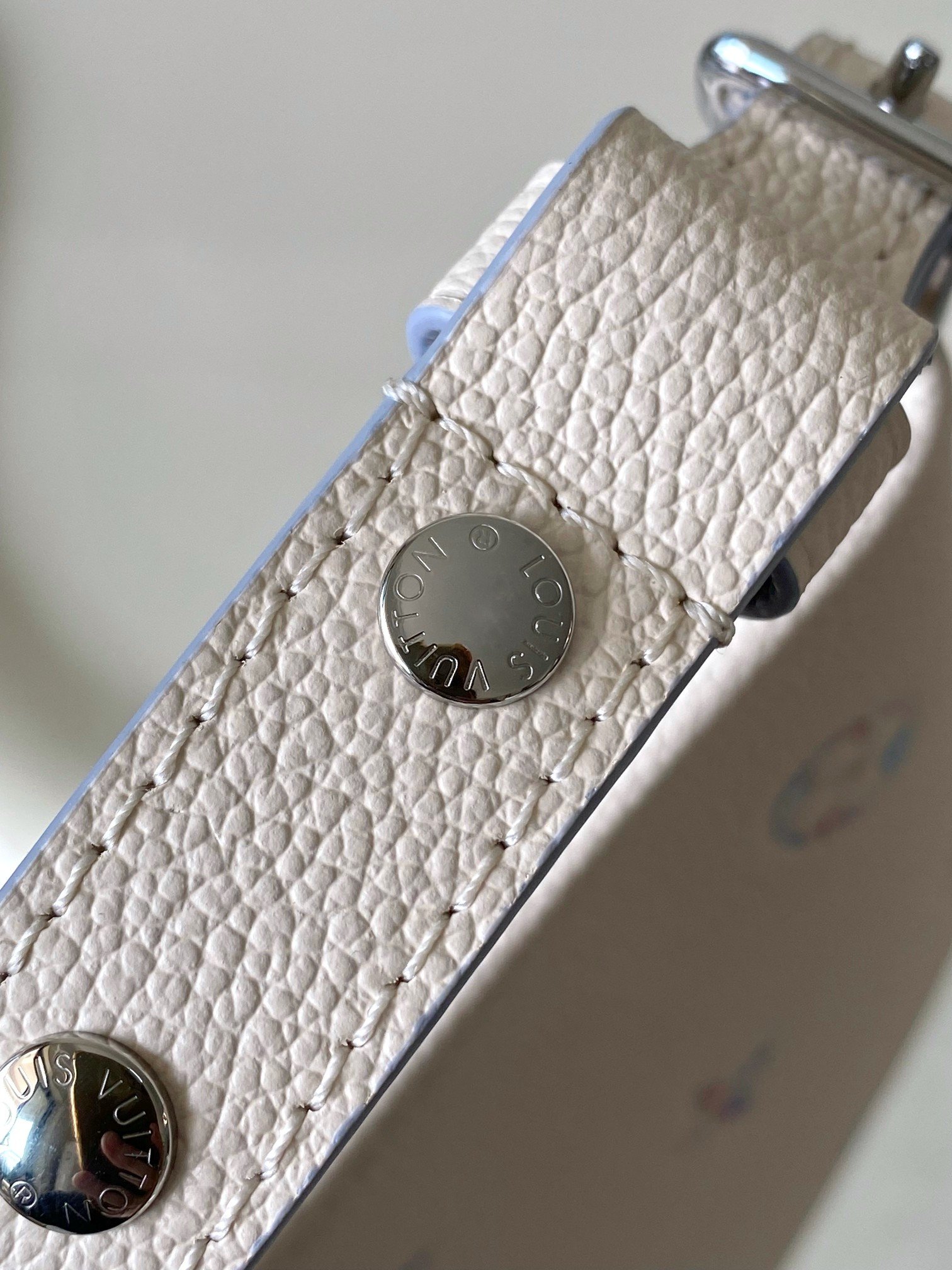 LV CARRYALL EAST WEST Monogram Empreinte white and purple - Image 6
