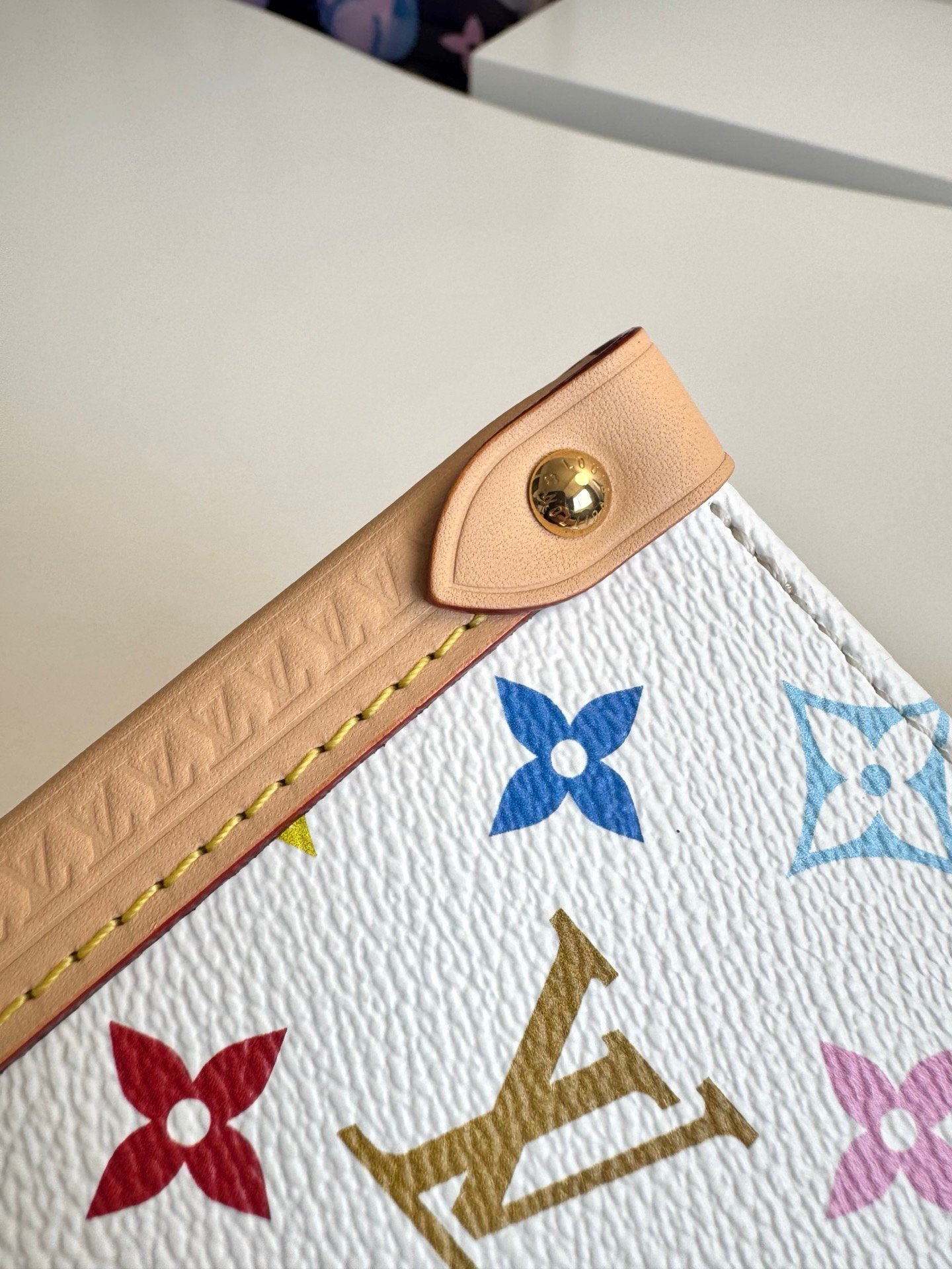 LV x TM Onthego Monogram White PM MM - Image 6