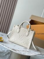 LV Onthego Sac Plat PM Monogram Empreinte Cowhide