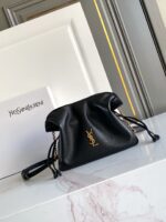 YSL Jamie Small Lambskin Drawstring Shoulder Bag Crossbody Bag