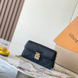 LV Wallet On Chain Metis Purse Monogram Empreinte Cowhide