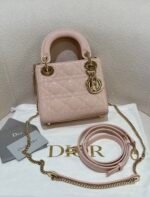 Lady Dior Bag Mini Size Patent Cannage Calfskin